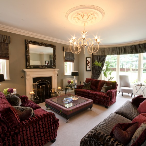 traditional living room interior design