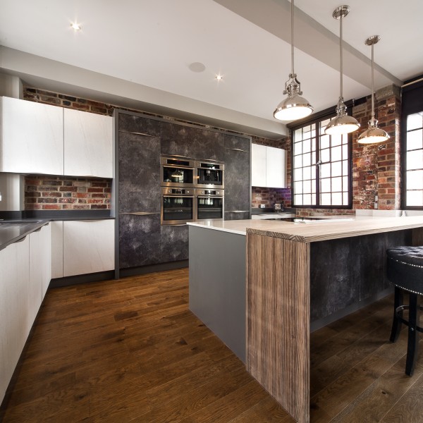 Urban Loft apartment Kitchen design