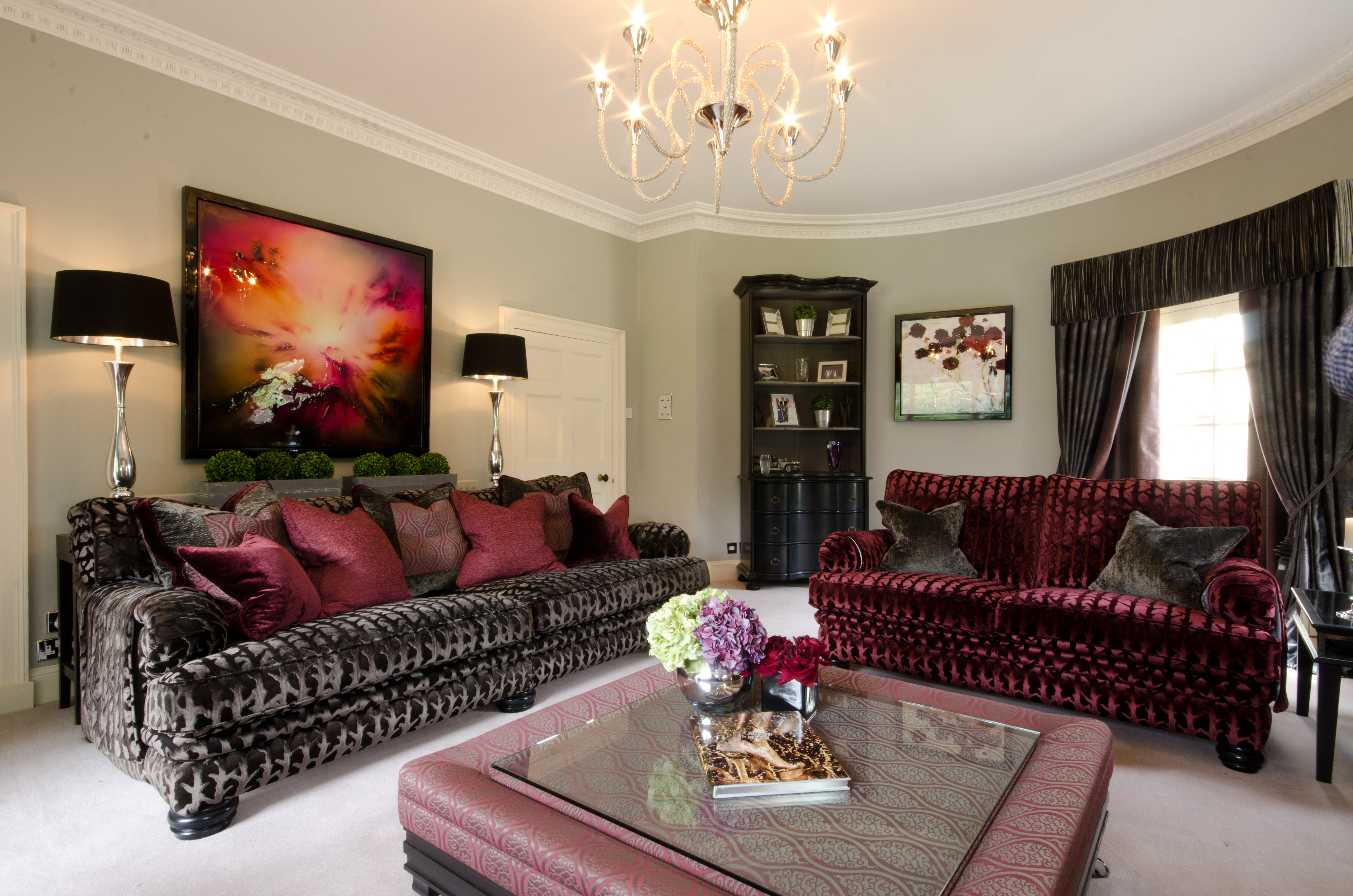 Traditional Drawing Room Interior Design - Cream & Browne