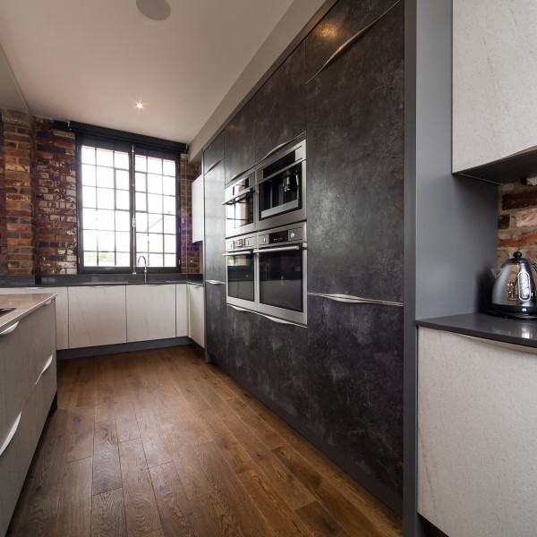 Marble kitchen units