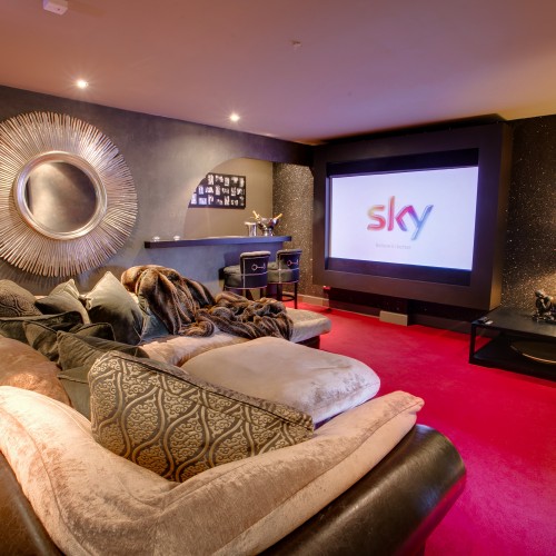 Luxury Interior design for cinema room in sutton coldfield